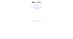 Desktop Screenshot of dsn.be
